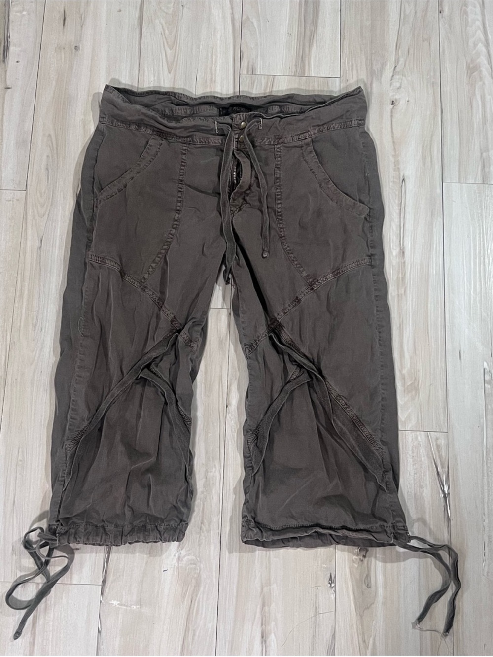 Drawstring Casual Crop Pants - XCVI